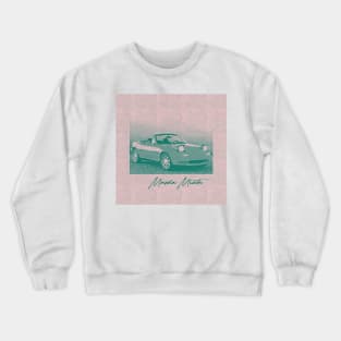 Mazda Miata / 90s Style Aesthetic Art Print Crewneck Sweatshirt